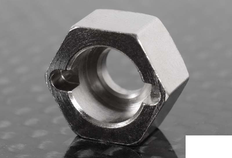 Bully 2 12mm Front Axle Hex 2 Hexes RC4WD Z-S0449 x2 SILVER CNC Ally rcBitz Ltd